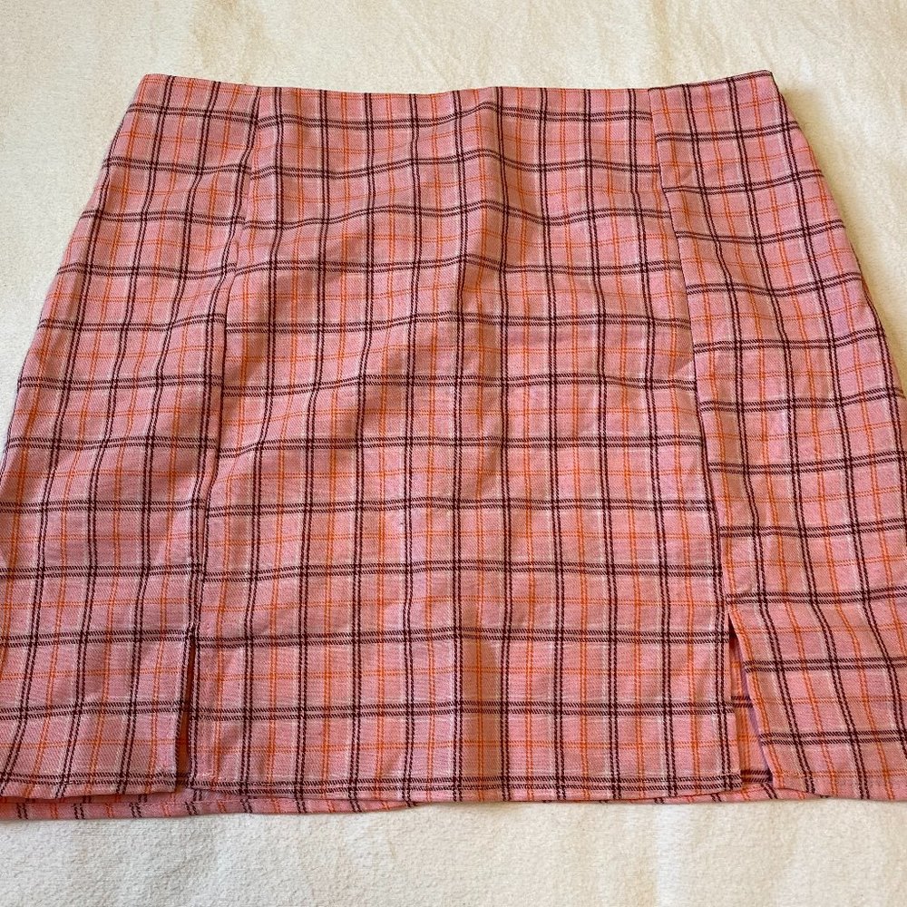 Shien Pink Mini Skirt Size large